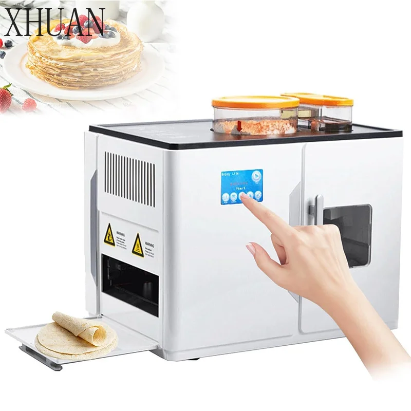 Robot Elettrico per Roti, Rotti, Ata, Chapati, Pane Piatto, Tortilla - Macchina Magica Completamente Automatica per la Preparazione di Roti e Chapati
