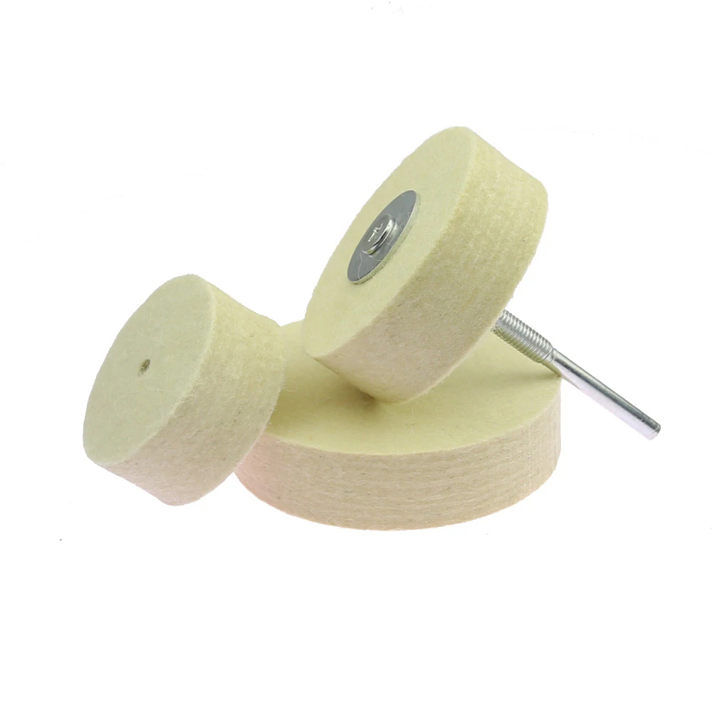 1 piece 50mm/75mm/100mm Nylon Unitized Polishing Wheels Felt Buffing Wheel Versatility Bench Grinder Drill Adapter 4 1 piece 50mm/75mm/100mm Nylon Unitized Polishing Wheels Felt Buffing Wheel Versatility Bench Grinder Drill Adapter - Image 4