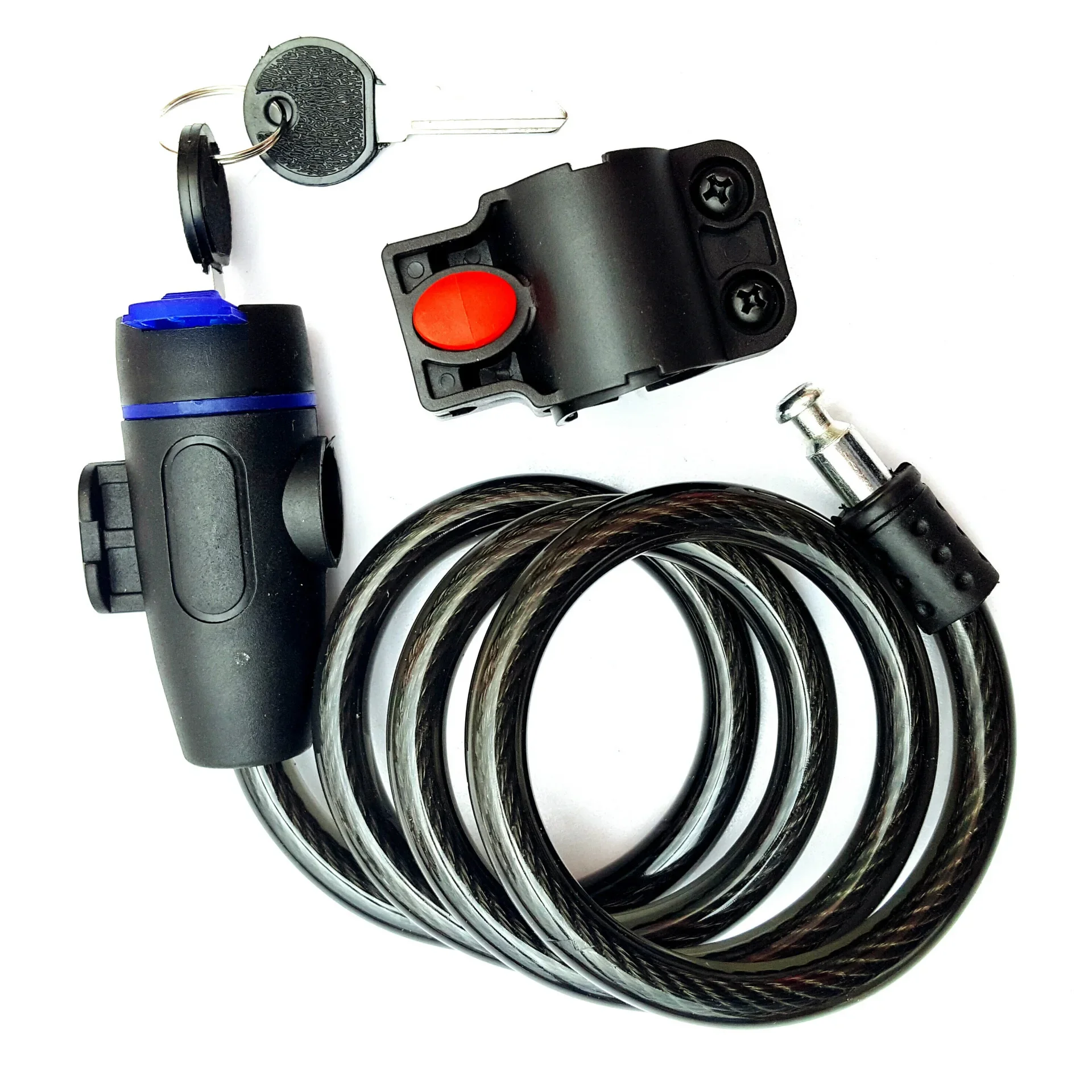 Universal-Anti-Theft-Bicycle-Bike-Lock-Stainless-Steel-Cable-Coil-for ...