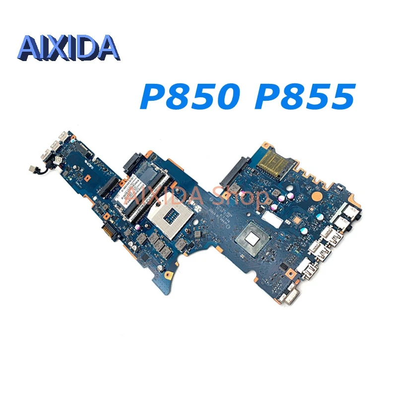 

AIXIDA QFKAA LA-8392P K000135170 оригинальная материнская плата для ноутбука Toshiba Satellite P850 P855 DDR3 SLJ8E для i3 i5 i7 Материнская плата