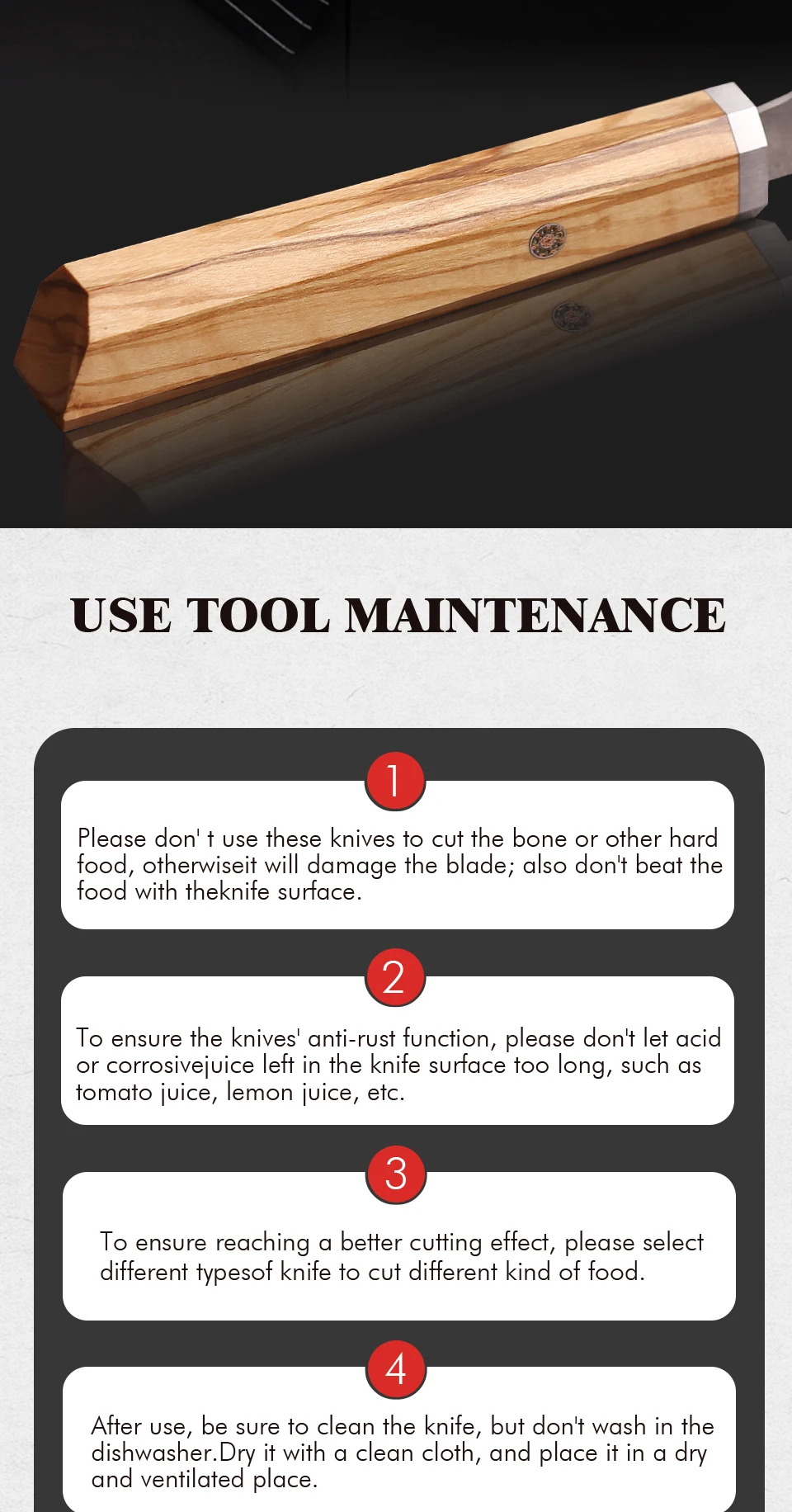 Japanese-Style Chef Knife — product detail 10