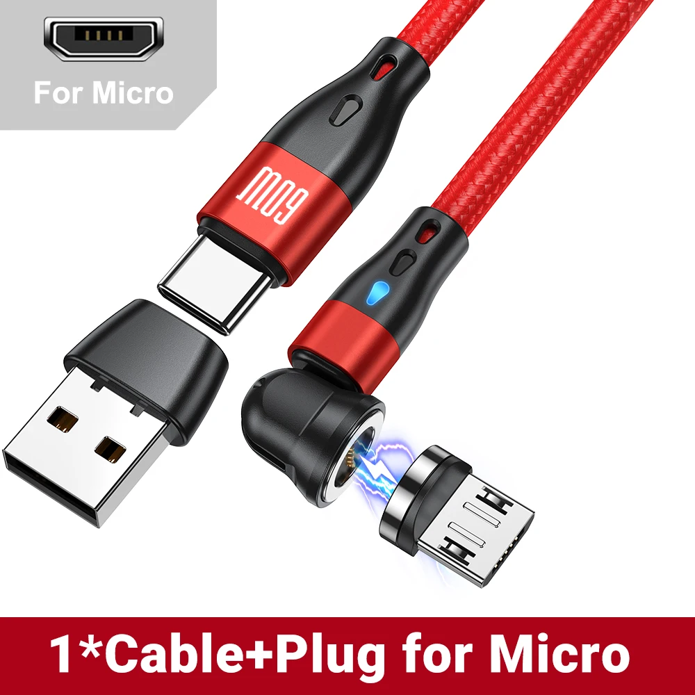 Magnetic USB-C Fast Charging Cable, 60W PD, 2M Length