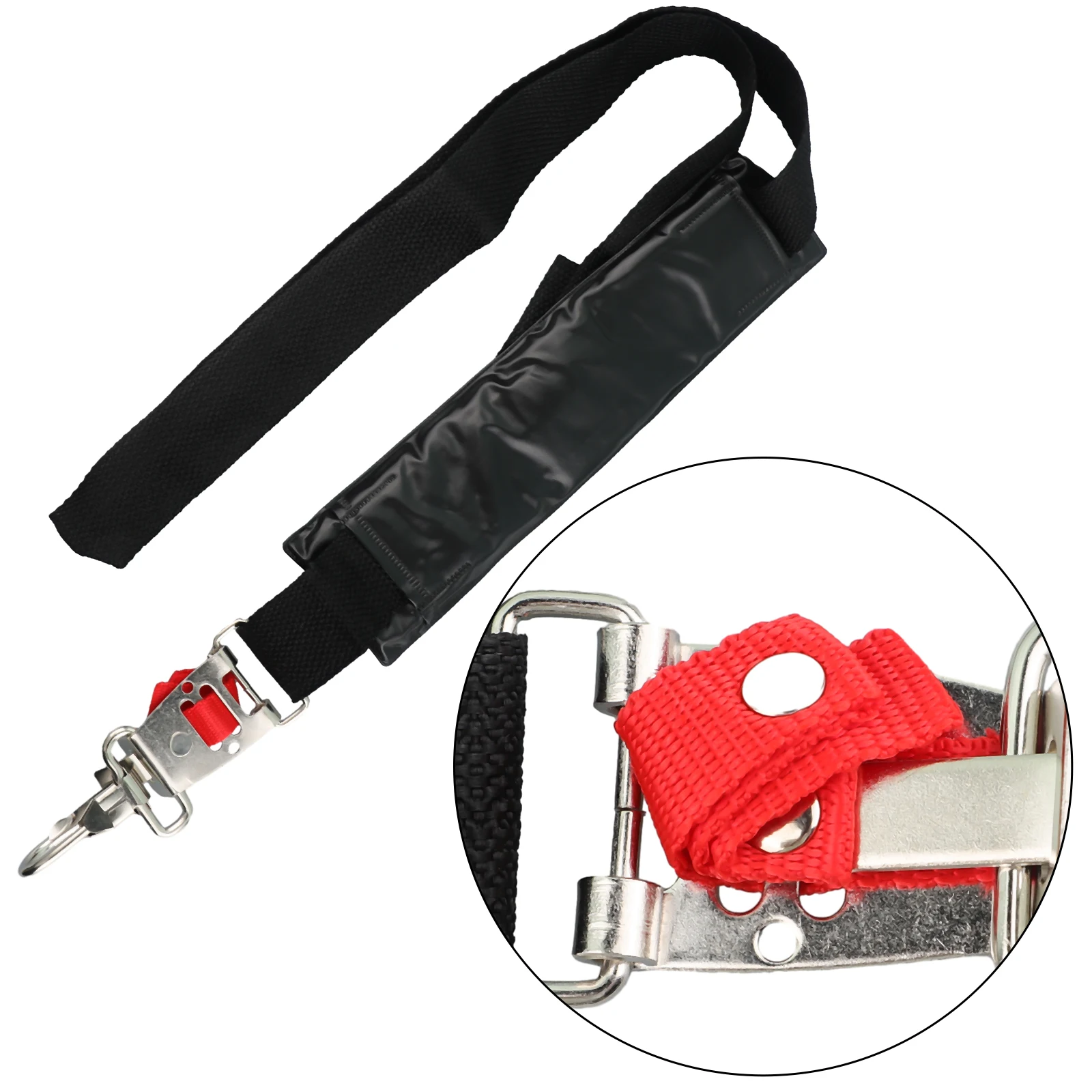 Sangle D'Épaule Pour Débroussailleuse - Harnais Réglable à Boucle Rapide - Compatible Toutes Marques - 9