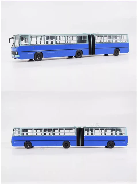  APLIQE Scale Model Vehicles for Russian Bus IKarus-280 Double  Section Alloy Car Model Collection Souvenir Decoration 1:43 Sophisticated  Gift Choice : Toys & Games