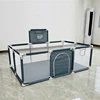 IMBABY Baby Playpens Indoor Baby corralitos Safety Barriers for Kids Baby Activity Gym Large Parks for Baby Groundbox Fence 2