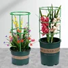 Plant Support Pile Garden Semicircle Flower Stand Cage Plant Grow Fixing Rod Vine Climbing Bracket Stake Holder Bonsai Tool New 2