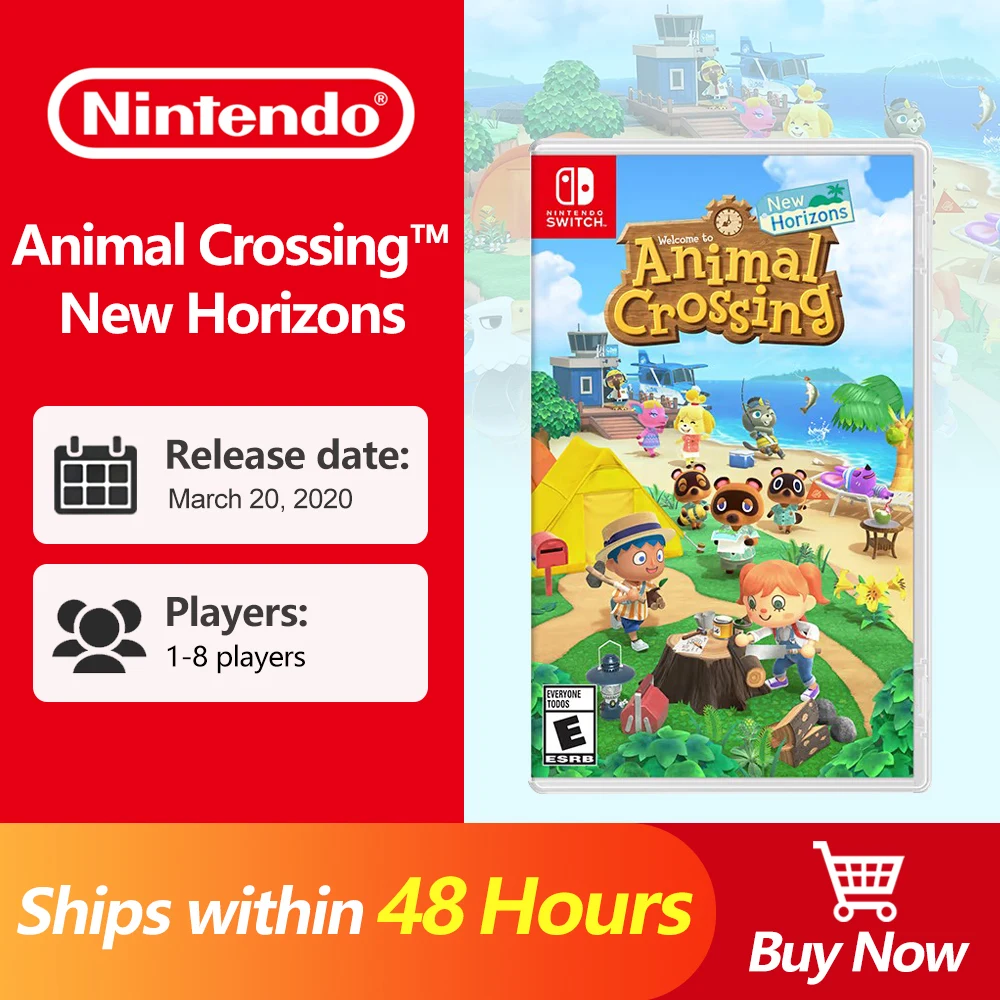 Animal Crossing New Horizons Nintendo Switch Game Deals 100 Official