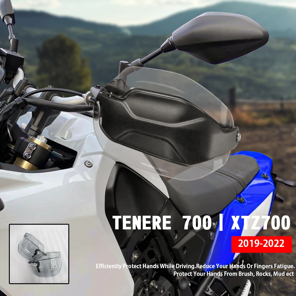 

For Yamaha Tenere TENERE 700 XTZ700 XTZ 700 2019 2020 2021 TENERE700 Motorcycle Handguard Hand Shield Guard Protector Windshield