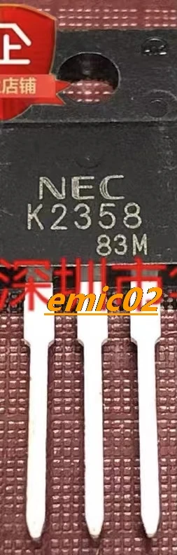 

10pieces Original stock K2358 2SK2358 TO-220F MOS 6A500V