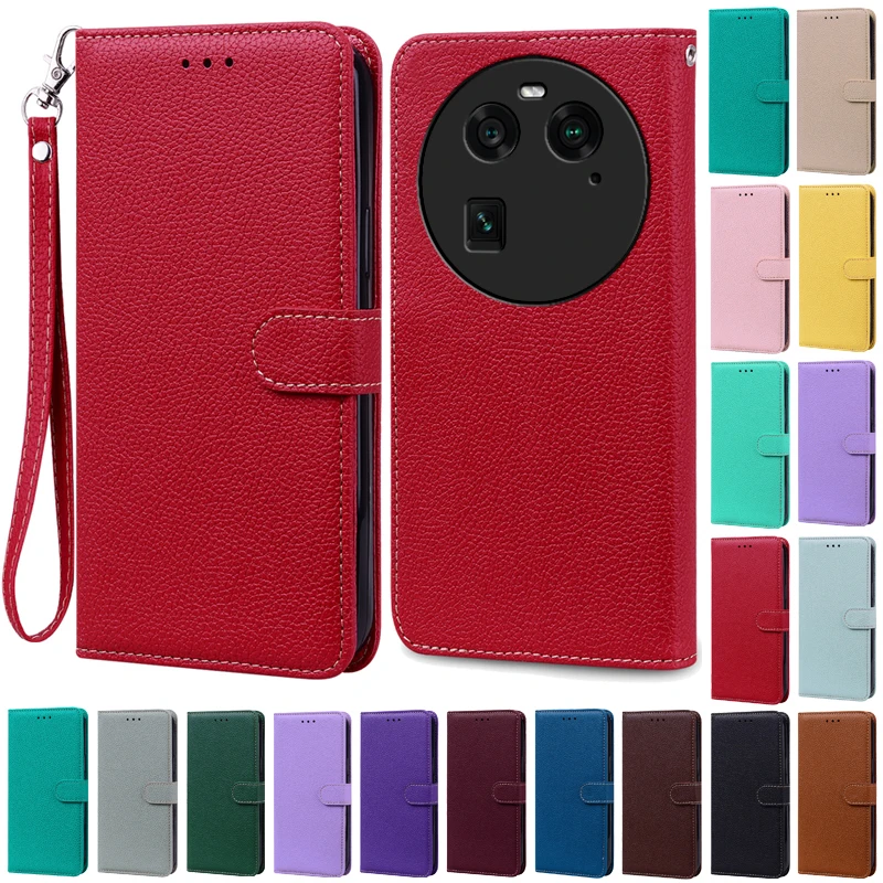 Luxury Leather Flip Wallet Case: Premium Book Cover s Etui