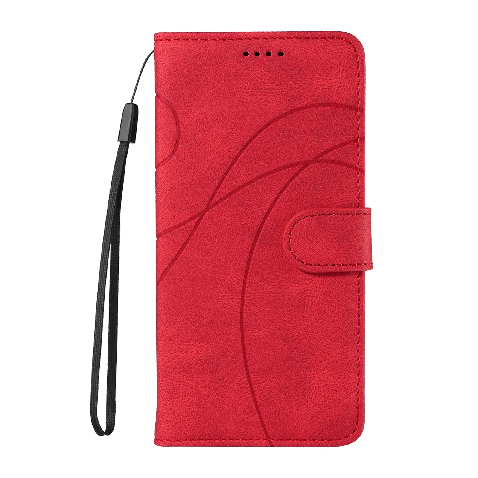 Luxury Leather Wallet Flip Case | Premium Kickstand Book Phone Cover
