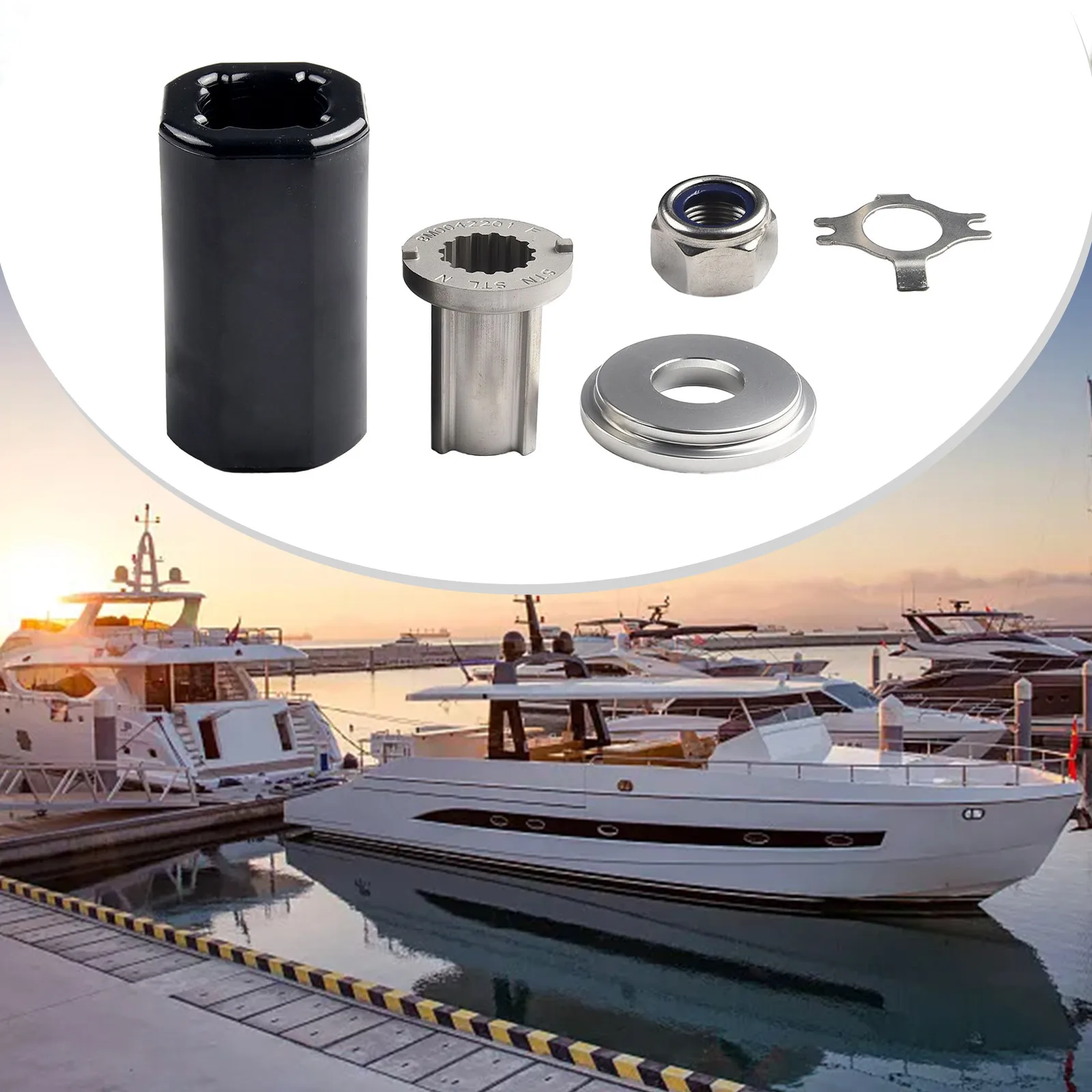 

Комплект пропеллеров #835257K1 835257Q1 для MerCruiser Alpha, подвесная втулка в сборе, морские инструменты, аксессуары для лодок, защита