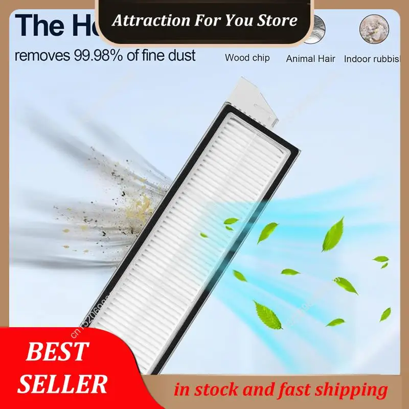 Hot Selling Hepa Filter Replacement For Roborock S8 Maxv Ultra Robot Vacuum Cleaner Filter Parts