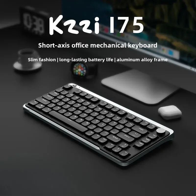 Kzzi I75 メカニカルキーボードロープロファイルスイッチ RGB 有線