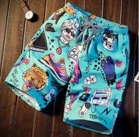 Mens Fashion Summer Beach Shorts Funny 3d Printed Short Pants Male Swimsuit Streetwear Loose Breathable Beachwear Shorts Pants 1