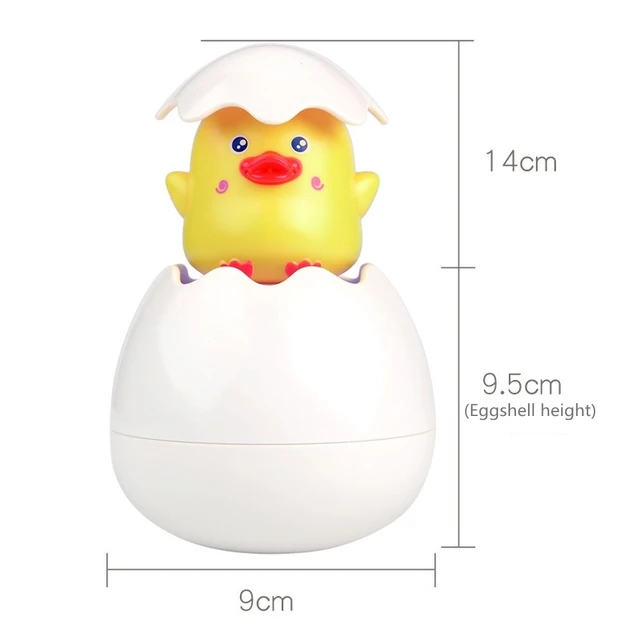 Baby Bathing Toy Kids Cute Duck Penguin Egg Water Spray Sprinkler Bathroom Sprinkling Shower Swimming Water Toys Kids Gift 2
