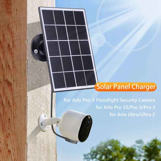 Security Camera Arlo Light Solar Panel 5V 10W Solar Charging Panel