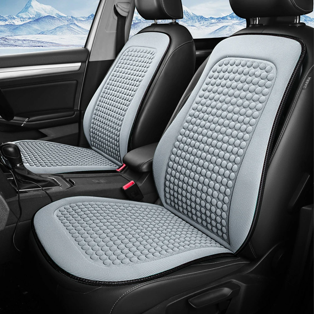 SummerCoolingSeatCushionBreathableCarSeatCoversBumpMassageAutomobilesSeatCover
