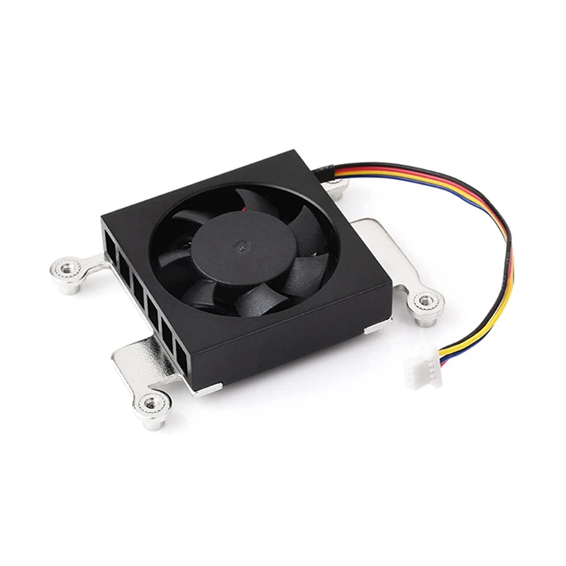 Cooling Fan For Raspberry Pi Compute Module 5, CM5 Heatsink Cooler Radiator, 5V Power Supply, With Thermal Tapes