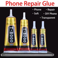 15/50/110ML Transparent T8000 Glue Clear Phone Repair Jewelry Craft Fiber Electronic Component Contact Adhesive T-8000 Sealant 2