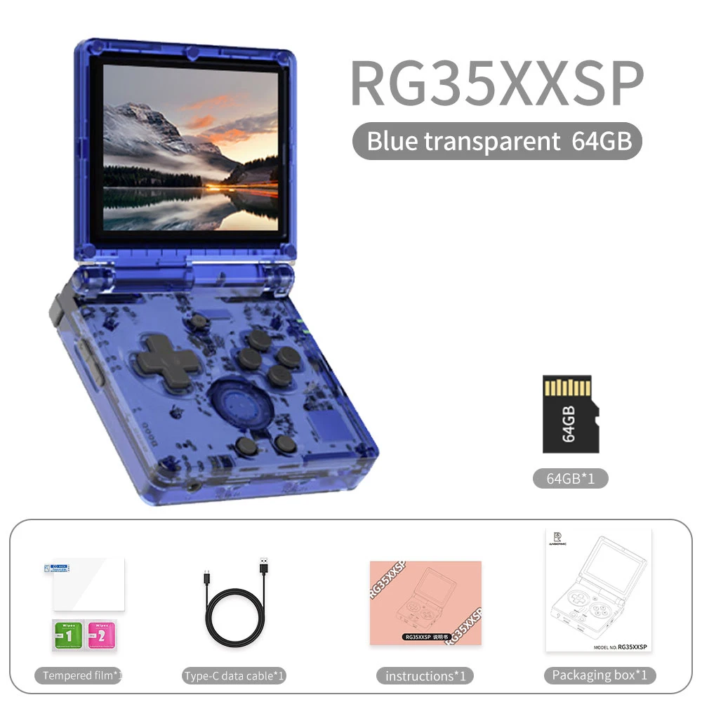 新品同様anbernic RG35XXSP クリアブルー64GB 新品同様anbernic RG35XXSP クリアブルー64GB Amazon.com