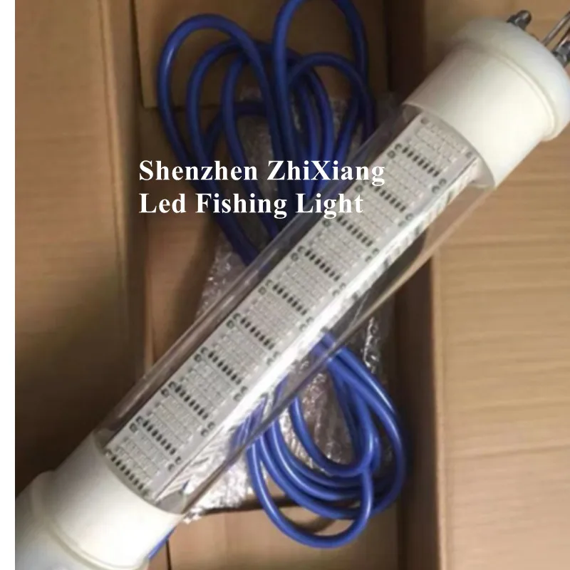 12V 400W led fishing light sea light underwater fishing light battery squid fishing lure lamps underwater led