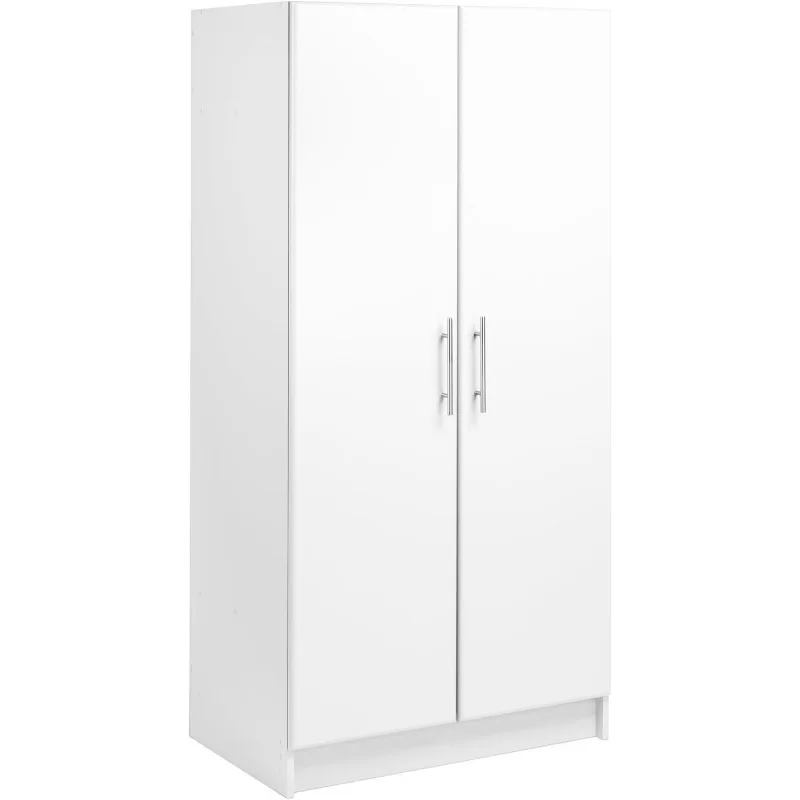 

Wardrobe Closet & Cabinet - Functional Clothes Storage with Hanging Rail, Armoire Wardrobe, Wood Wardrobe Bedroom Furniture