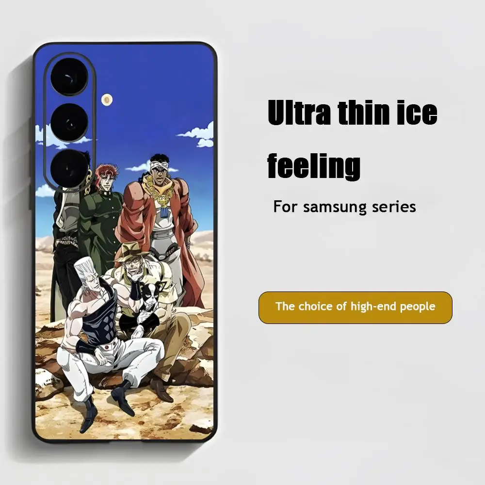 JoJo Bizarre Adventure Premium Soft Black Phone Case