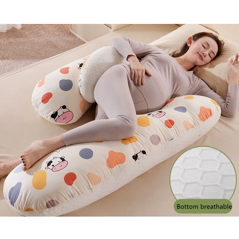 다기능 피부 친화적 통기성, 신체 보호, 허리 보호, 측면 수면 베개, 분리형 세척 가능 베개  Best5