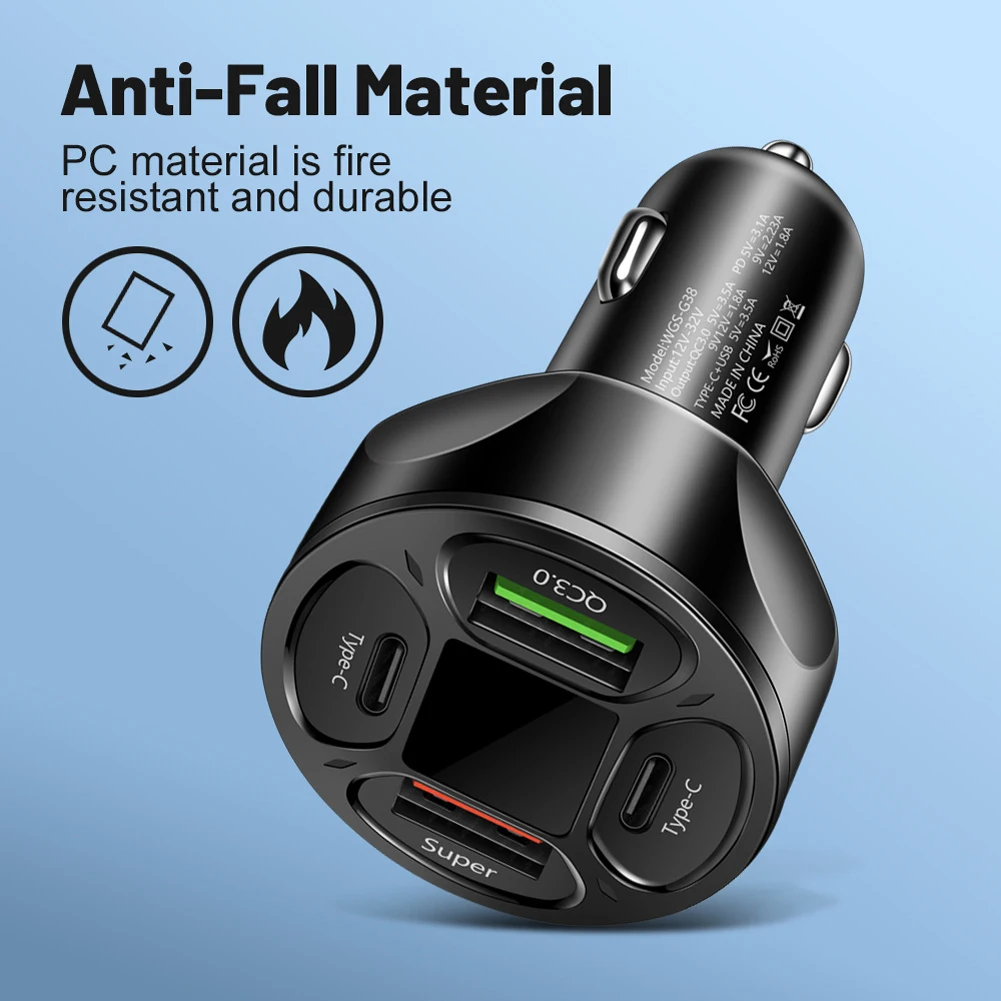  LED ޴  ,  11, 12, Ｚ, 66W, 4 Ʈ   PD QC3.0, USB C 66W