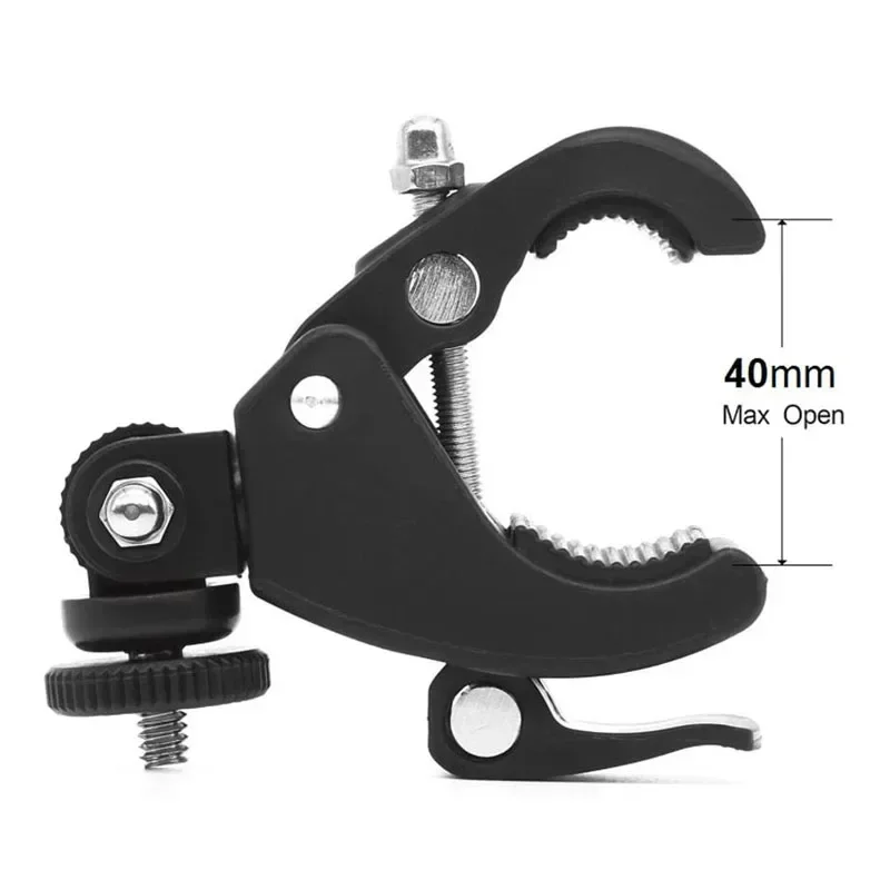 Mechrig Aluminum Camera Super Clamp with 360° RotationMini Ball Head Kit for DSLR GoPro Smartphone Monitor LED Light
