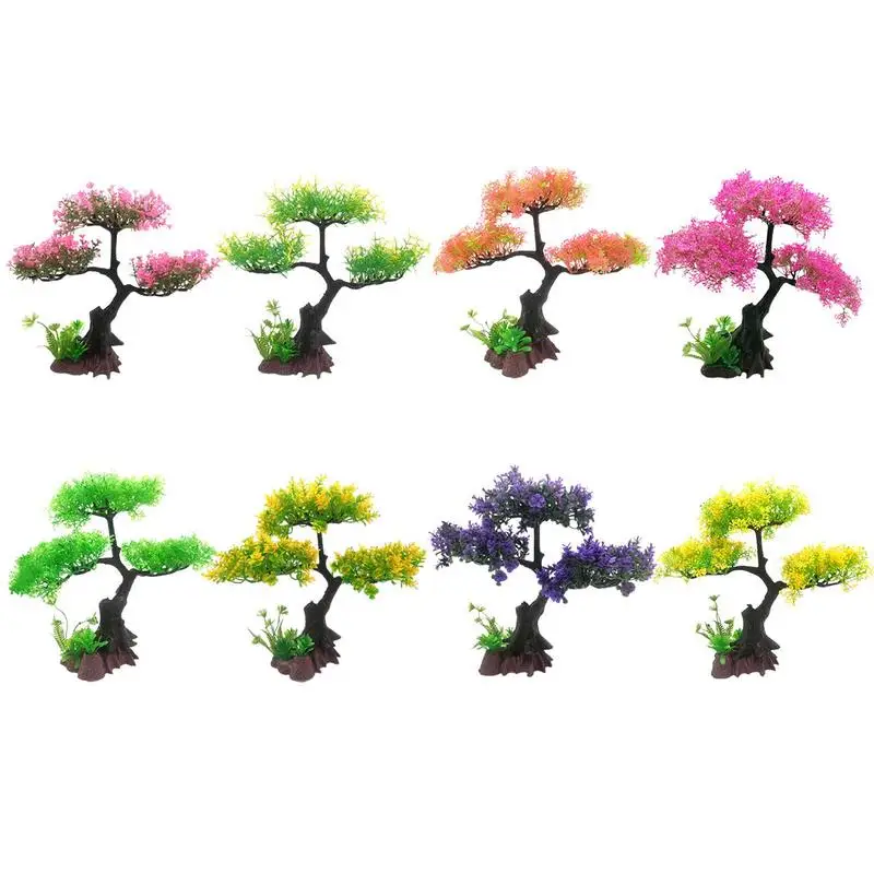 

Artificial Fish Tank Tree Grass Simulation Water Weeds Ornament Fish Tank Plant Flower Aquarium Grass Decoration Accessories