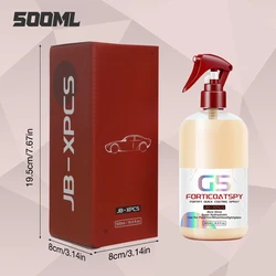 Ceramic Coating Quick Wax Spray - Hydrophobic Car Polish & Waterless Wash Protection (500ML)