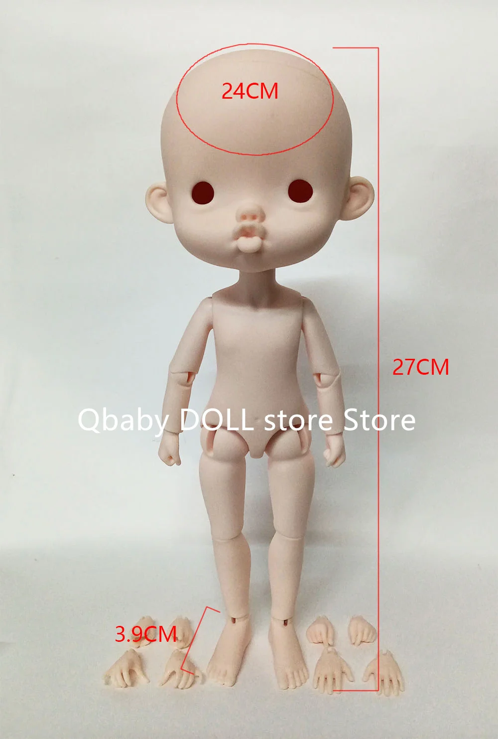 Qbaby puppen laden chaochao modell humanoide puppe geburtstags 