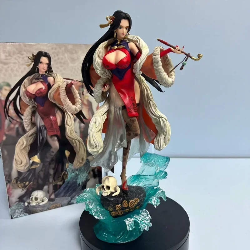 

35.5cm Anime One Piece Boa Hancock Character Seven Martial Sea Sexy And Beautiful Girl Pvc Action Statue Collection Model Toy Gi