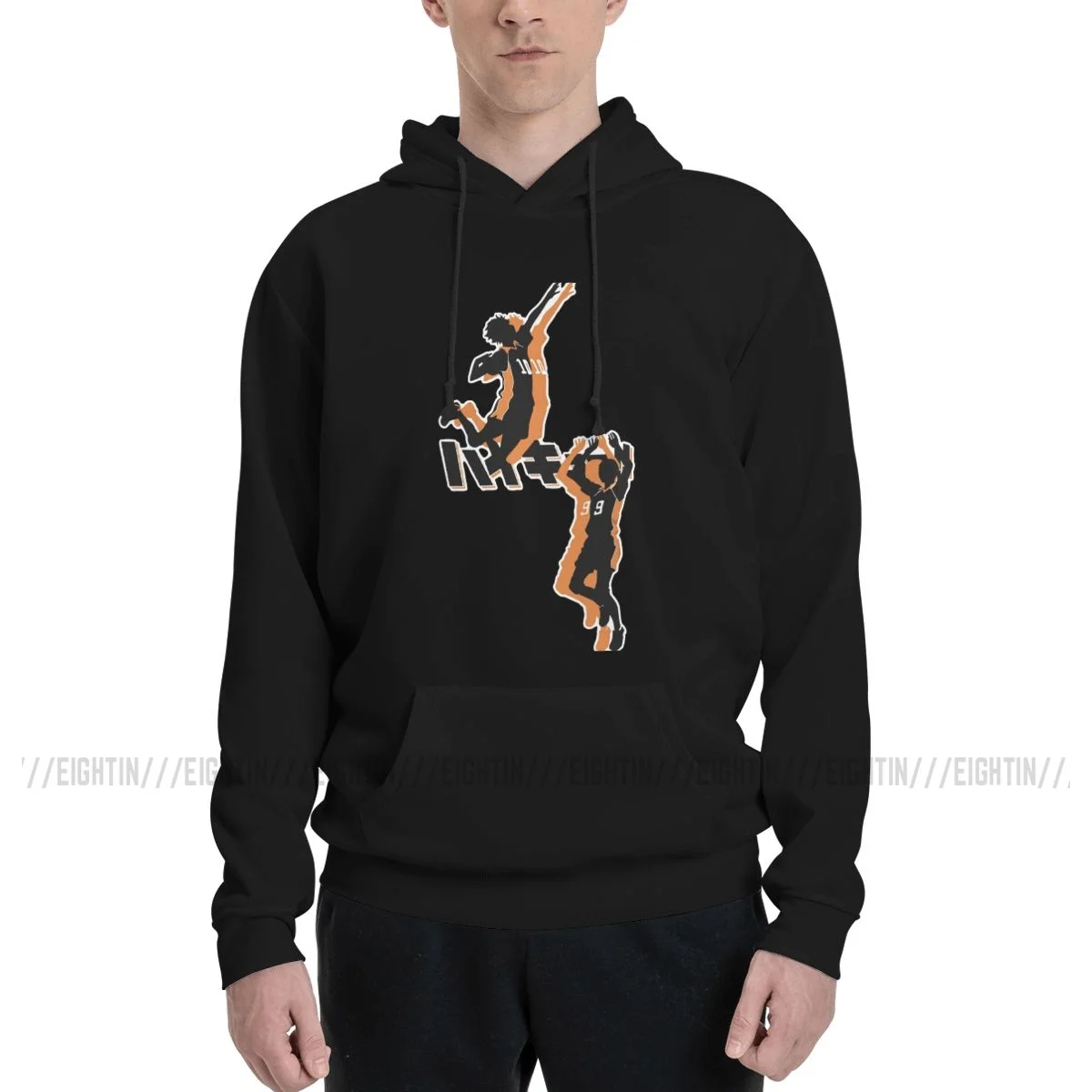 

Haikyuu Street Sweatshirt Men WomenHinata Kageyama Hooded Hoodie Autumn Pullovers