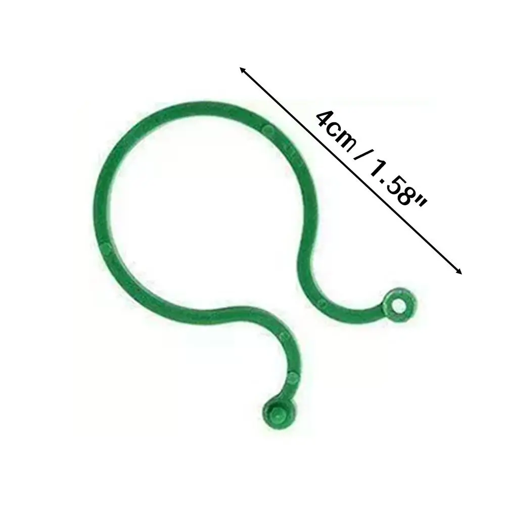 Plant Clips for Climbing Plants Tomato Trellis Garden Vine Strapping Bundled Buckle Clips Plastic Trellis Plant Support