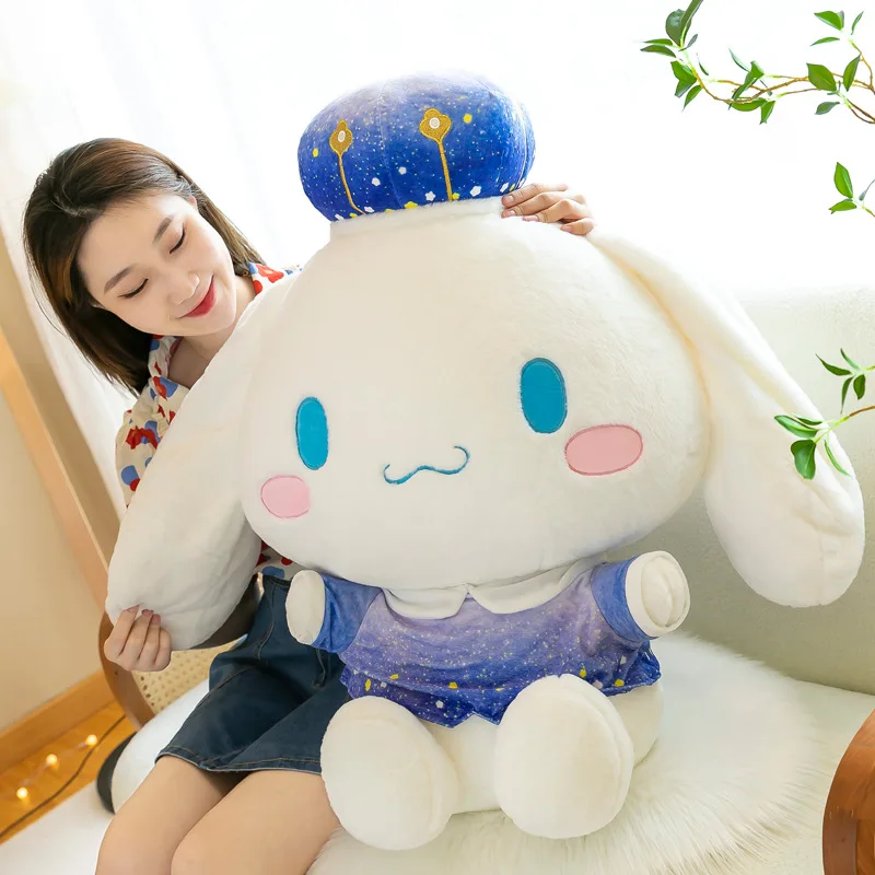 

2023 SANRIO Cinnamoroll Room Deco Giant Plush Toys for Girls Big Size Anime Plushie Peluches Gigantes Kids Cute Plush Toys
