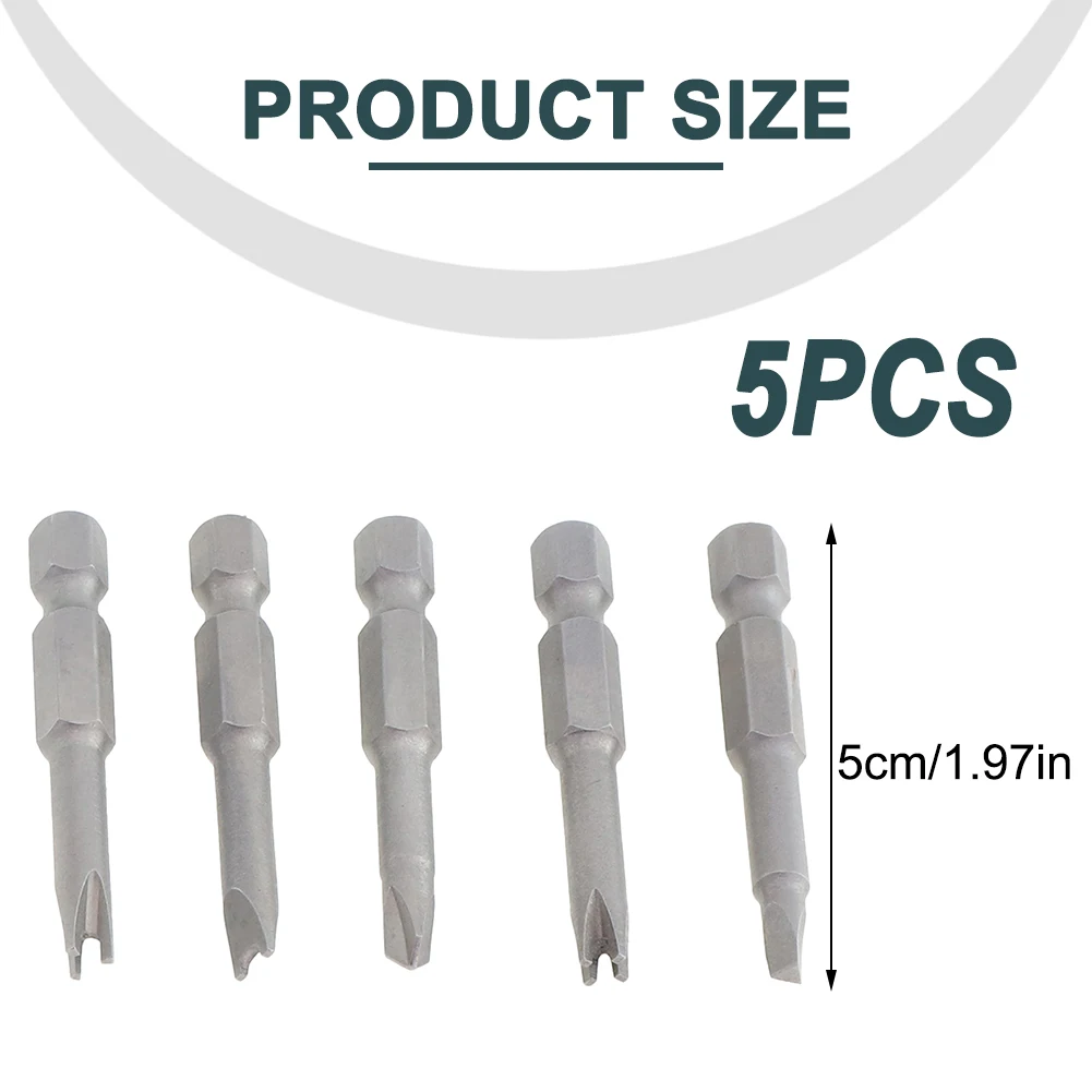 

Bolt Driver Screwdriver Bits Bolt Driver U Y Shape Y Three Points U Triangle Four Points Inner Cross Screwdriver
