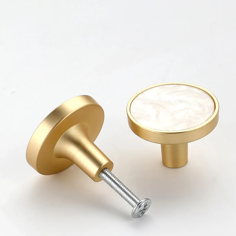 Furniture Handles for Cabinets and Drawers Door Knobs Kitchen Cupboard Wardrobe Pulls Decorate Wall Hanging Hooks 50mm