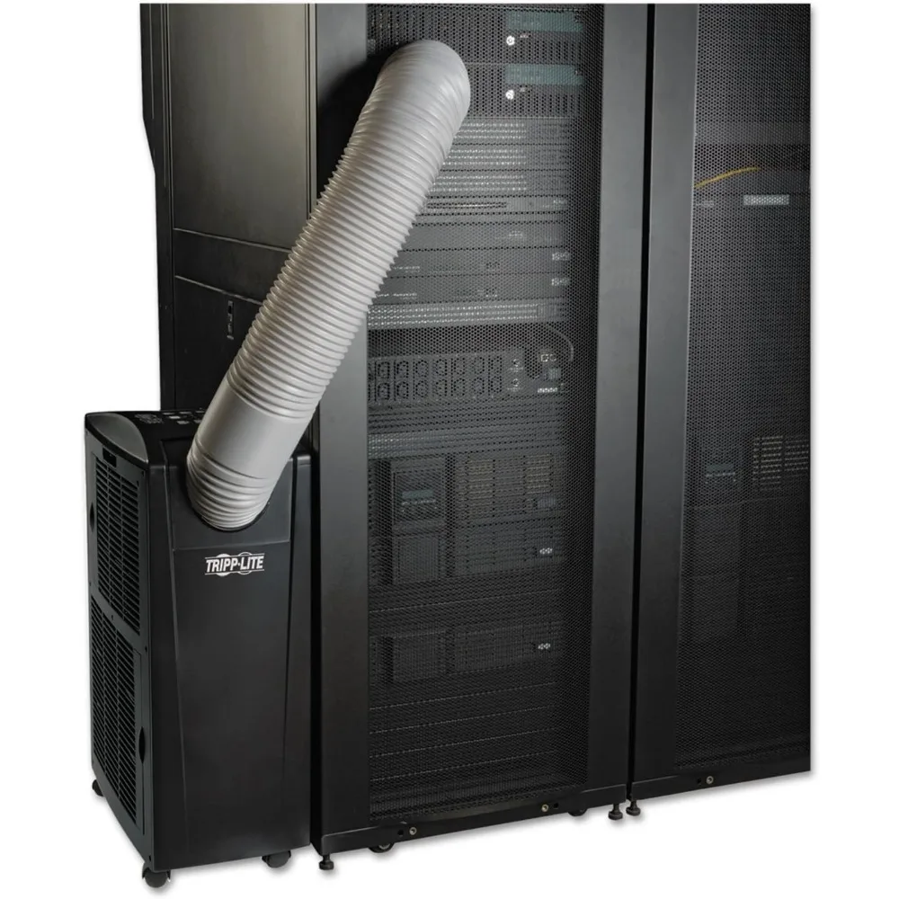 Portable Air Conditioner for Server Racks and Spot Cooling, Self-Contained AC Unit, 12000 BTU (3.5kW), 120V, Gen 2 , Black