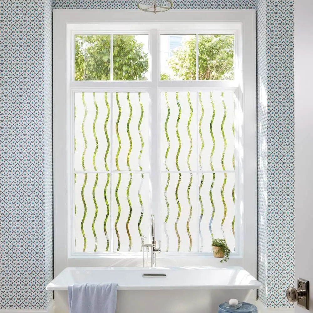 Window Film for Privacy and Light Protection Non Adhesive Removable Glass Covering Opaque Vinyl Glass Film for Home Office window privacy film,window film