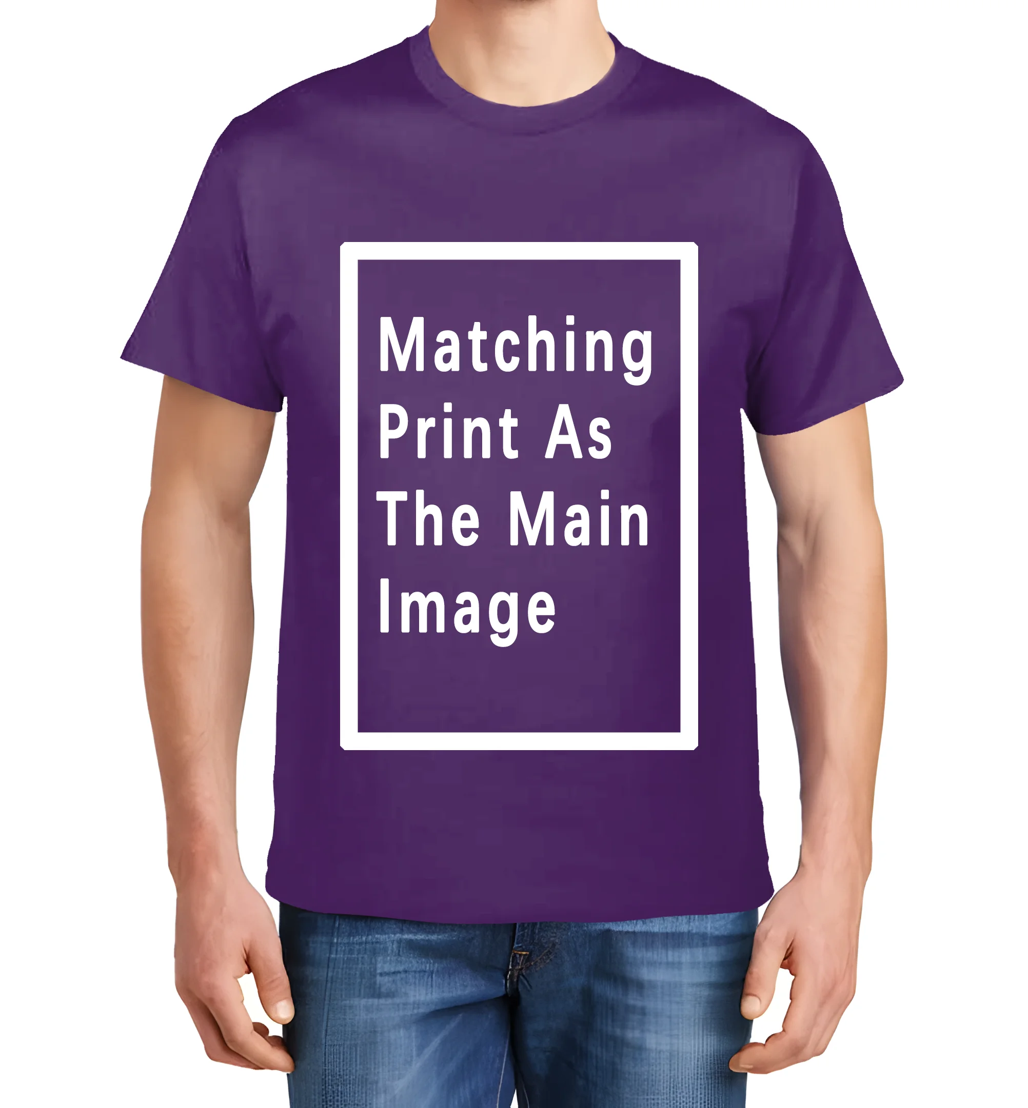 thumbnail image 1 of Paquete de 1, 3 y 5 camisetas para hombre, 100 % algodón, lisas, cortas, camisetas, camisetas al por mayor, 1 of 5
