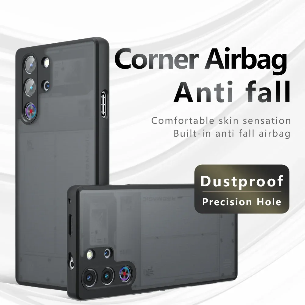 Shockproof Frosted Matte TPU Frame and Plastic Back Protective Case
