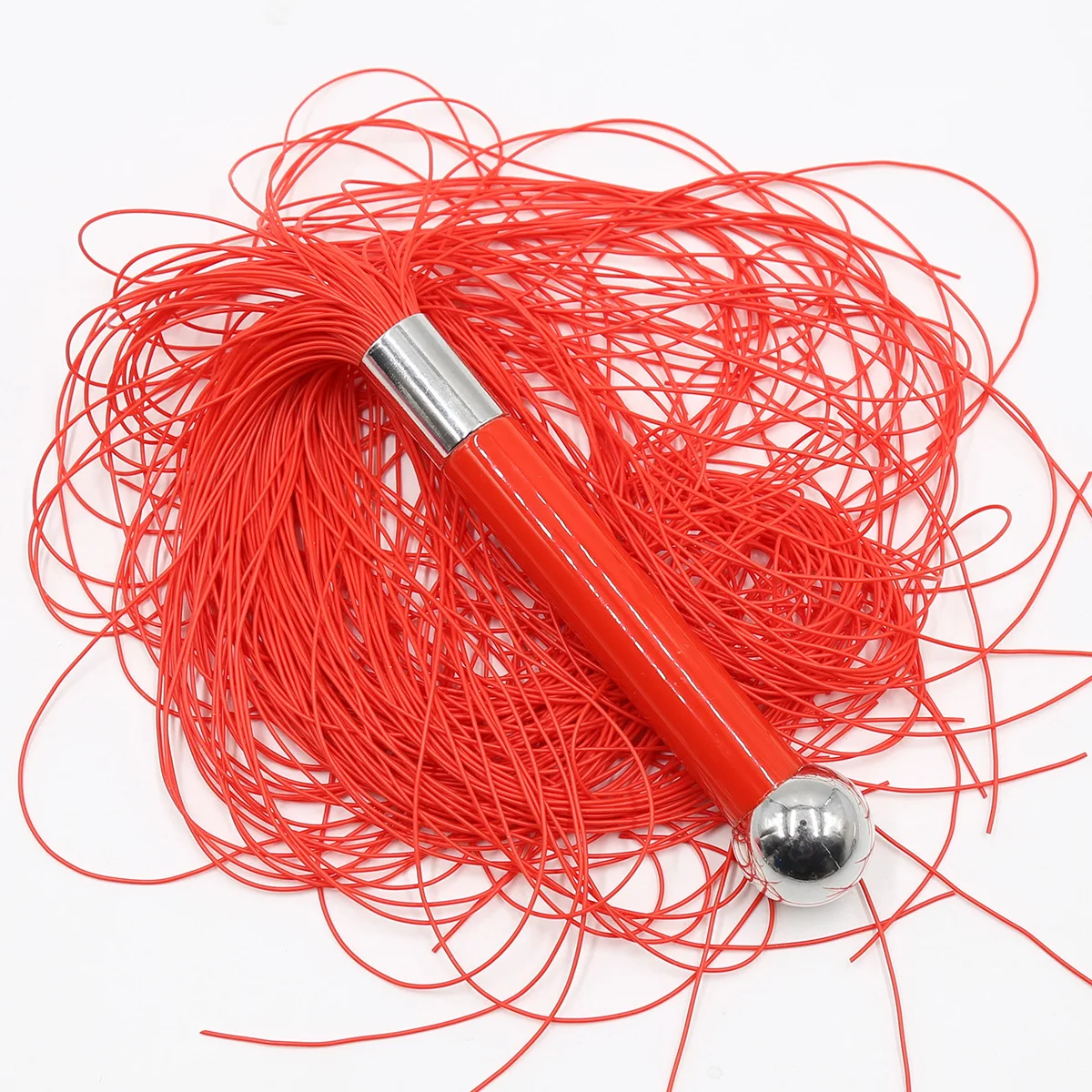 Silicagel Tassel Horse Whip Horse Riding Equestrian Whip for Horse Training 40cm 5