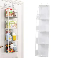 Multi-functional Fabric Hanging Bag for Behind the Door Multi-layer Storage Hanging Bag Miscellaneous Organizer Storage Hanging 1