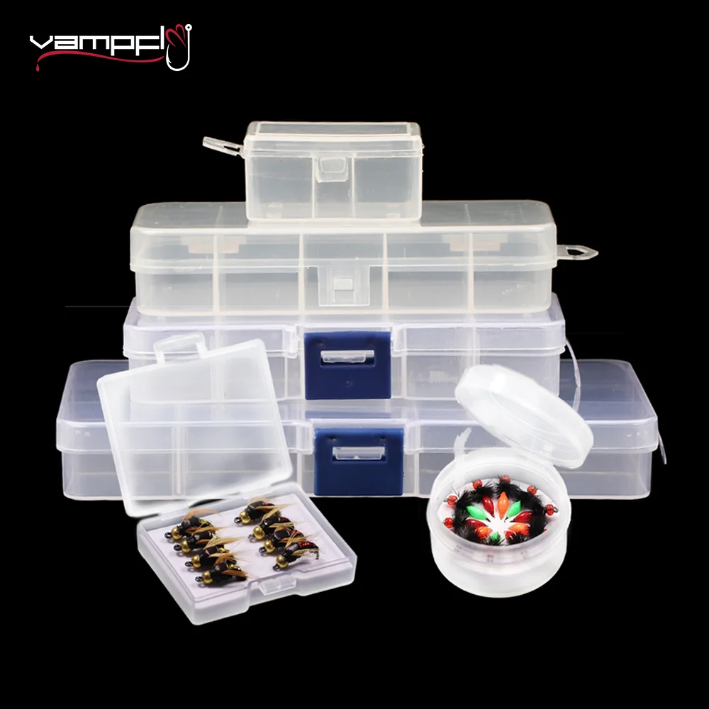 Fly Fishing Box Storage Case Fishing Lure Bait Tackle Boxes For Hooks Beads  Nymph Dry/Wet Fly Streamer Fly Fishing Accessories - AliExpress