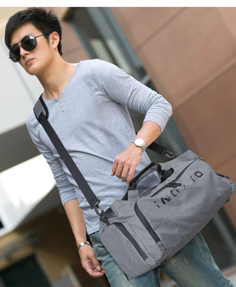 Fashion Shoulder Bag Women Sports Fitness Bag Men Water-repellent Backpack Messenger Travel Leisure Handbag Gym Durable