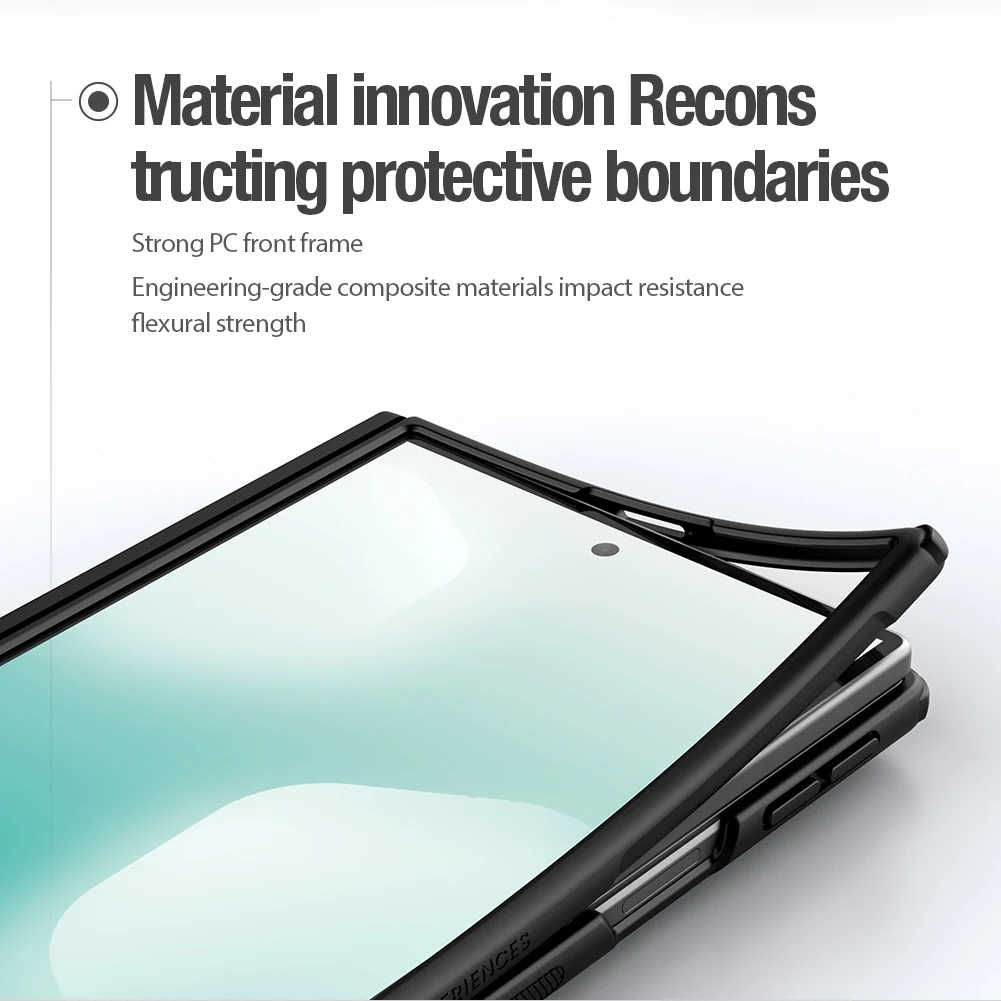 Wide Nillkin Super Frosted Shield Magnetic Case - Hinge Protective Cover