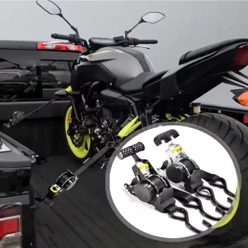 For Motorcycles Convenience Luggage Straps for Car Retractable Auto Ratchet Strap Automatic Shrink Bundle Tape Retractable Belts